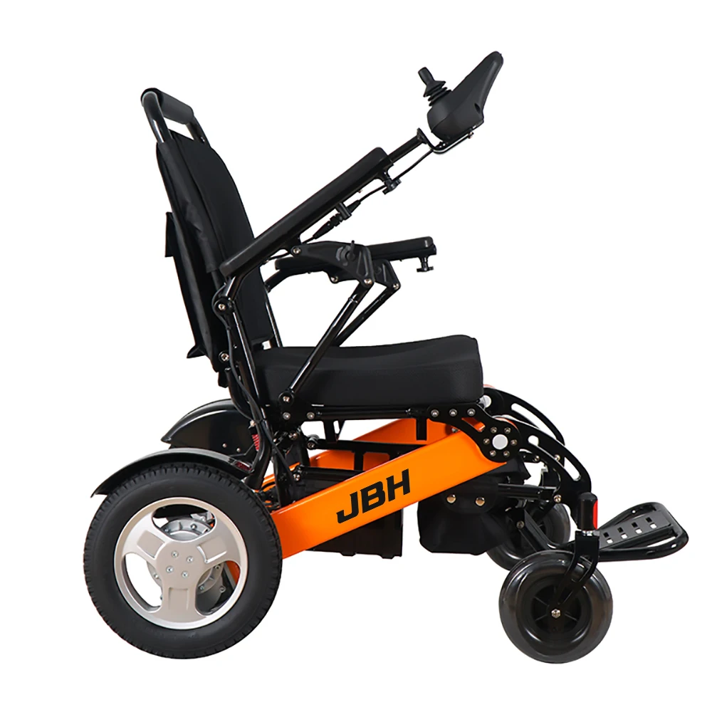 China supplier JBH D12 electric lightweight portable wheelchair for travel