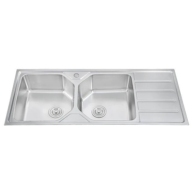 Factory Odm Oem Double Bowls Top Mount  Laundry Drop In Milano Italian Kitchen Sink With Washboard