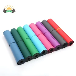 PU material yoga mat 68cm custom size gym yoga mat roll