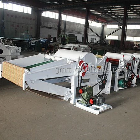 Textile waste recycling machine recycles old clothes, cotton yarn, non-woven fabrics and other textile waste
