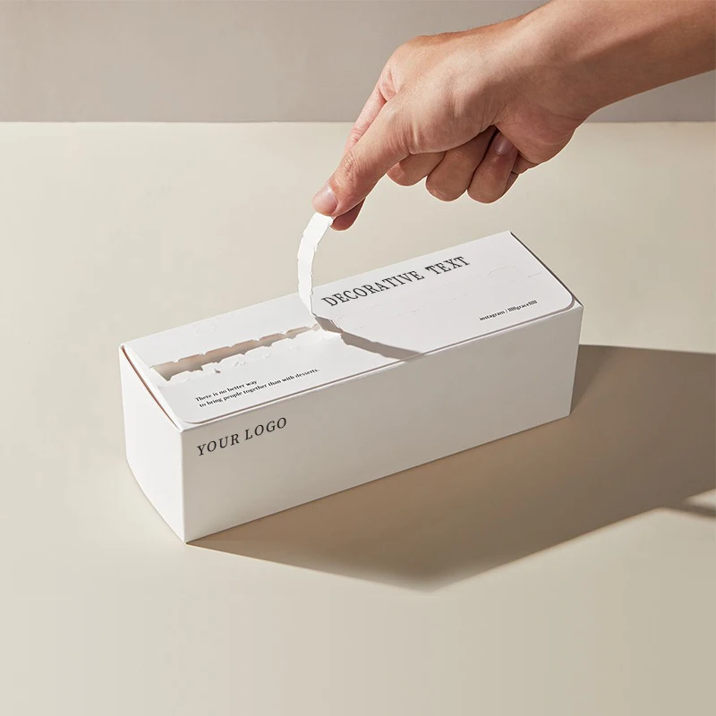 Zhenxiong Printing Cosmetic Gift Paper Box Hot Stamping Embossing Tear Zipper Packaging Cosmetic Box with Insert