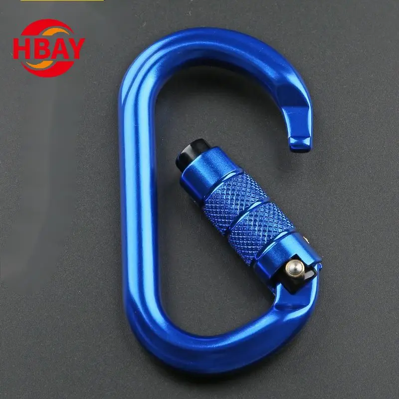 Factory Direct O-Type Automatic Lock Professional Climbing Main Lock Mountaineering Supplies Equipment Automatic Buckle Hook
