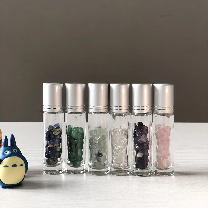 Perfume Oil Alcohol Free Long Lasting Perfume 10ml Hypoallergenic Travel Size Perfume Oil Silver Aluminum Lid Glass Bottle