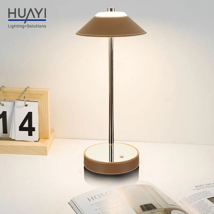 Manufacturers Direct Luxury Restaurant Table Lamps Battery Operated Hotel Guest Room Decoration Table Lighting