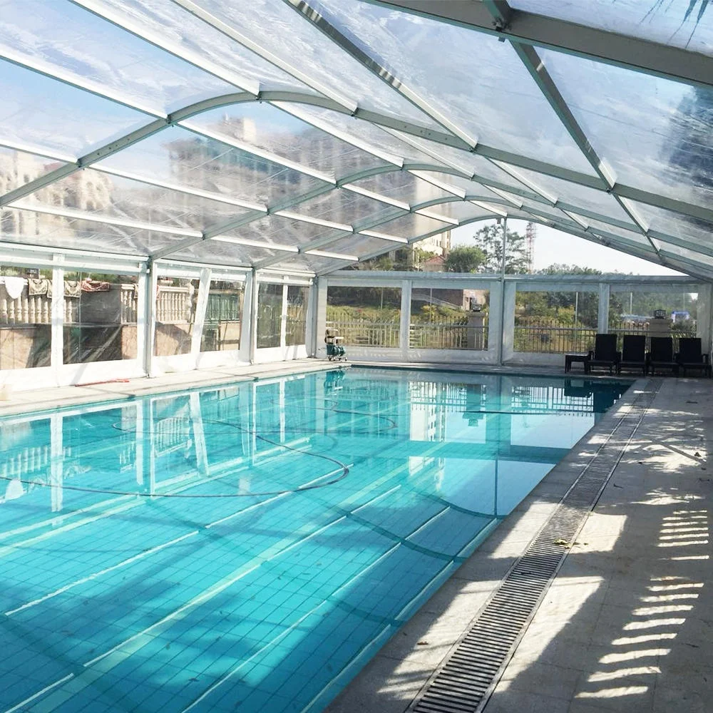 Curved Roof Tent Structure Tennis Court Tent For Sports Hall