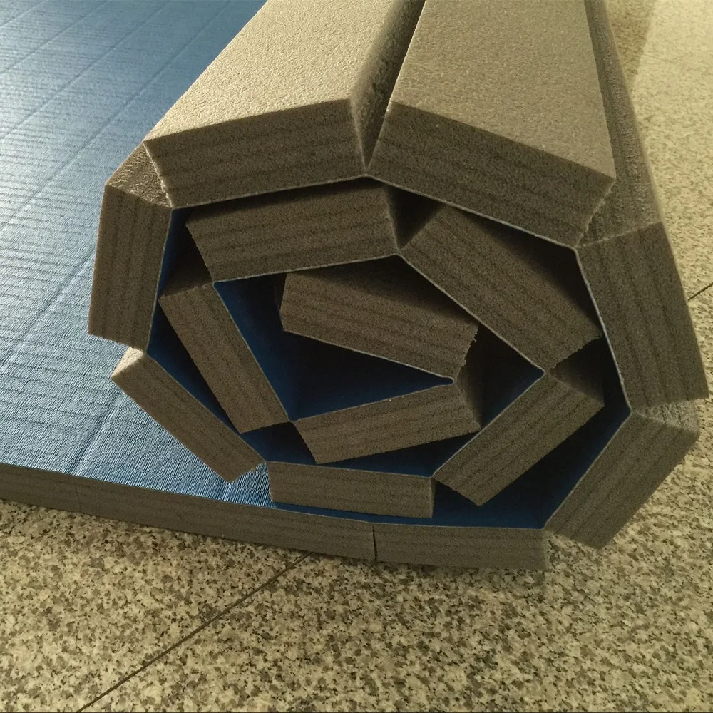 4cm Thick Tatami XPE Foam Roll Mat for Martial Arts for Jiu Jitsu Karate Taekwondo Grappling Premium Wrestling Mats
