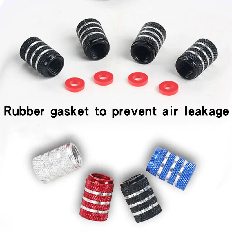 OEM Metal Valve Caps for car nipple Motorcycle Bicycle Universal Parts Tire Decorate Anti-leak Laser Logo Custom Pattern Making