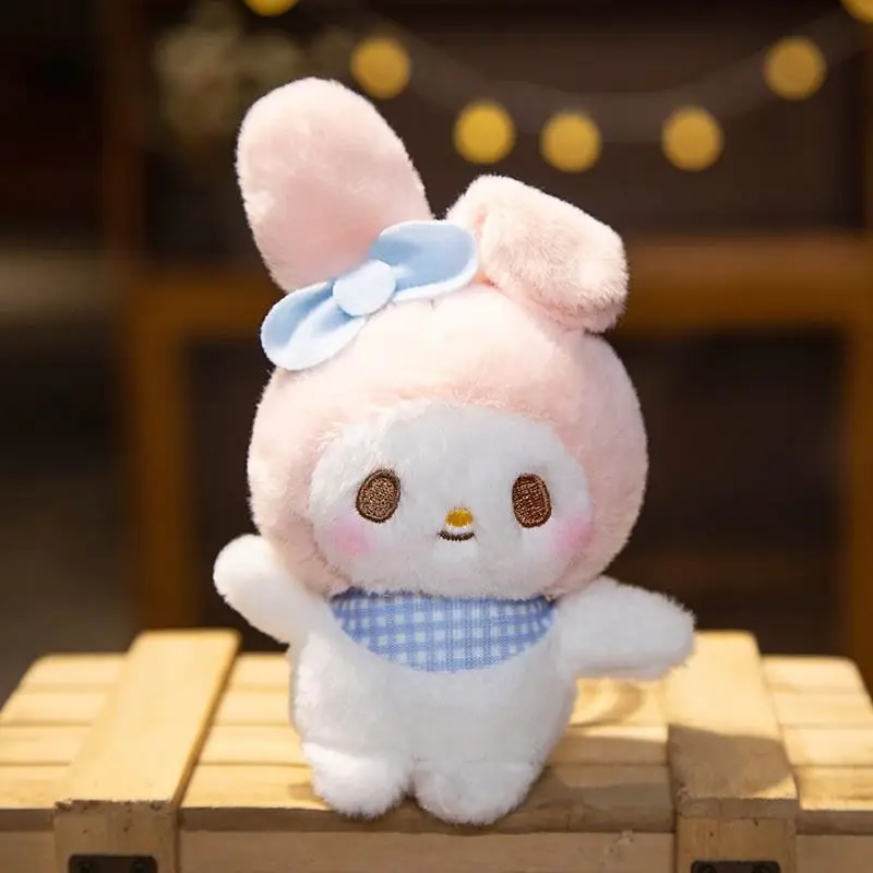 2023 Sanrio японская фигурка плюшевые игрушки Kuromi моя мелодия Мини Kawaii котенок плюшевый брелок оптом