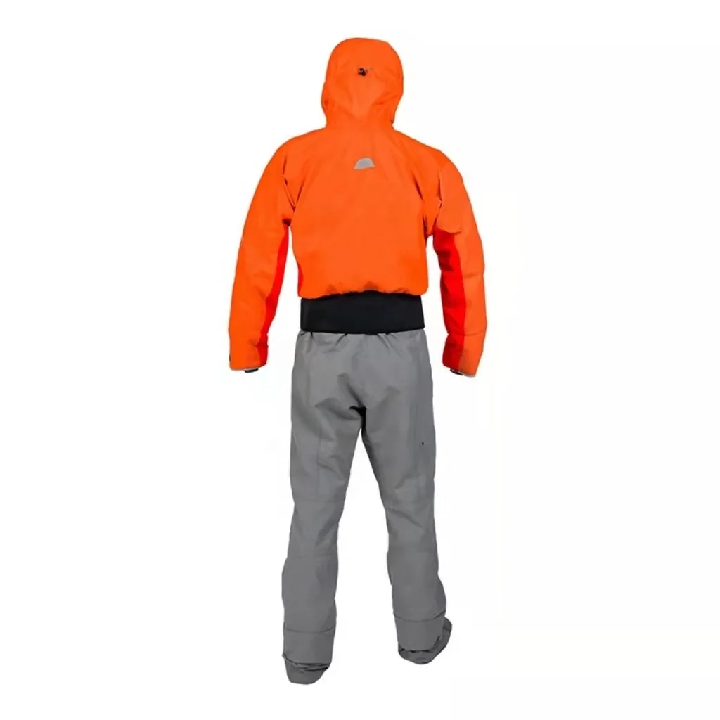 Promotional Plain Dyed Custom Men Quick Dry Suits Adults Waterproof Breathable 330D Cordura Kayak Drysuit