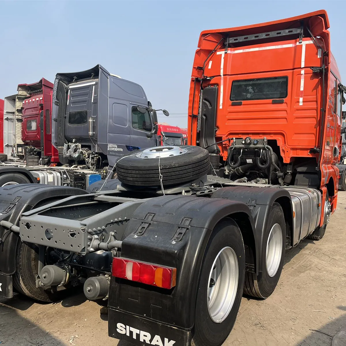 Sitrak G7s 540 большая механическая коробка передач с гидравлическим замедлителем тягача