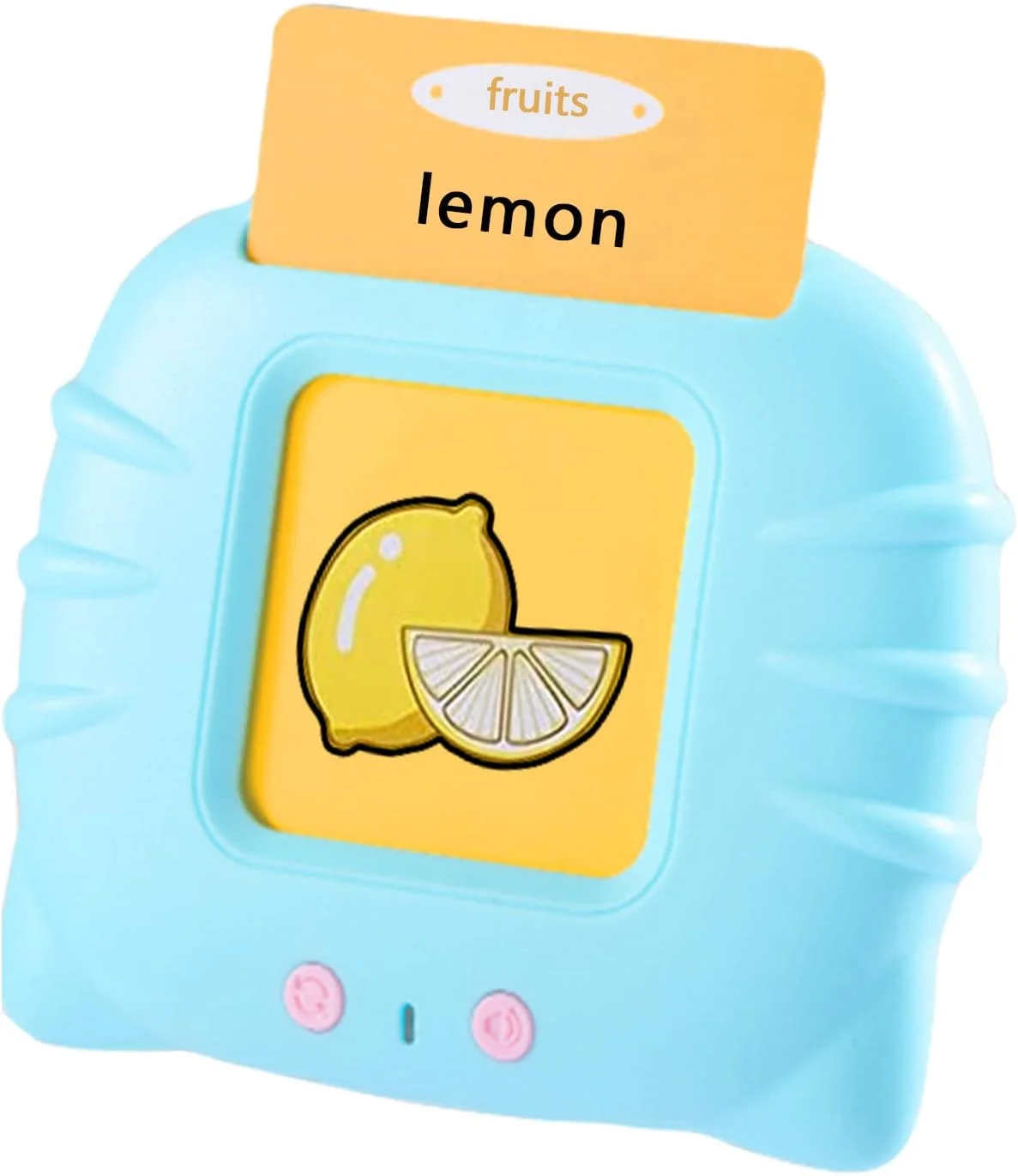 Wholesale Educational Early Learning Toddler Talking Flash Card Reader Musical Plastic Learning Toy Machine with Battery Power