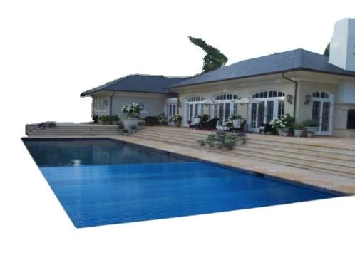 2021 hot selling waterproof hard PC cover slats outdoor electric swimming pool cover used for sale Germany
