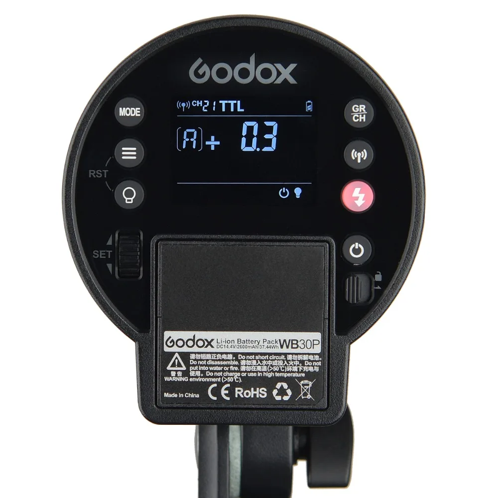 
Godox AD300Pro Outdoor Flash Light 300Ws TTL 2.4G 1/8000 HSS with Battery for Canon Nikon Sony Fuji Olympus Pentax 