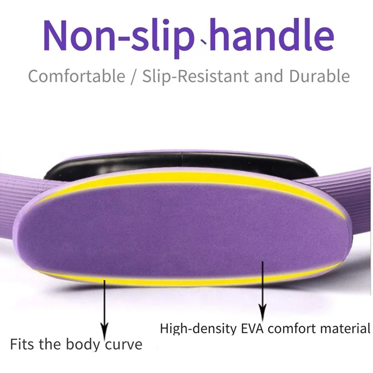 
Double Handle Exercise Fitness Yoga Magic Ring Pilates Circle 