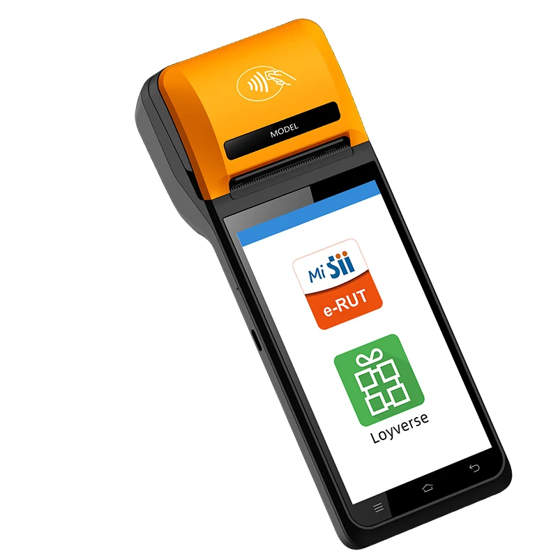 Android 11 портативная система Pos 4g Wi-Fi платежная кассовый аппарат 5 дюймов все в одном смарт-терминал