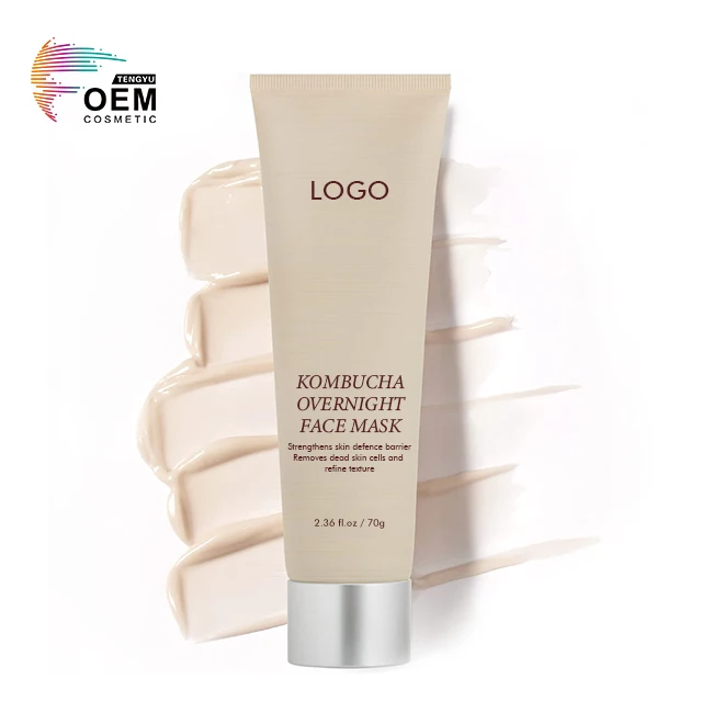 Natural Soothing Moistourizing Spa-Worthy Rose Face Overnight Sleeping Mask Cream Gel Sleep Mask For Sensitive And Dryness Skin