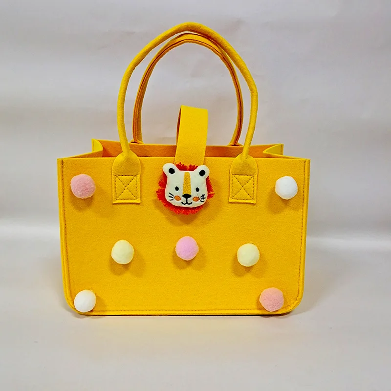 RU Strict selection felt bags in stock wholesale hand gifts cartoon felt handbags hundred day banquet gifts felt handbags