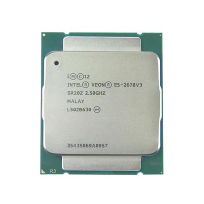 Bulk Wholesale Processor CPU E5  2678 V3 Twelve Cores 2.5GHz Intel Xeon Mini CPU Used