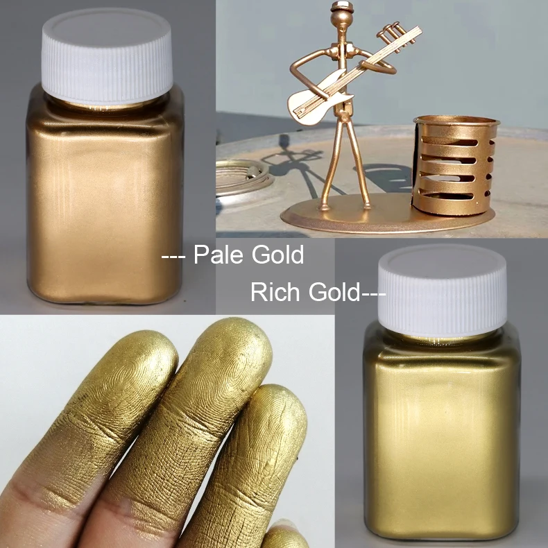 Factory Sales Golden Bronze Pigment Float Pigment Powder Gold Bronze Metal Powder 300 Mesh Gold Copper Powder For Epoxy Resin