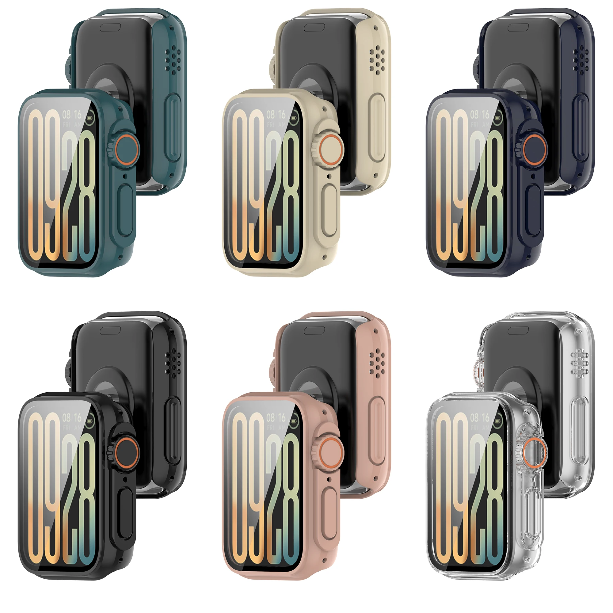 Чехол из закаленного стекла для Xiaomi Band 9 Pro
