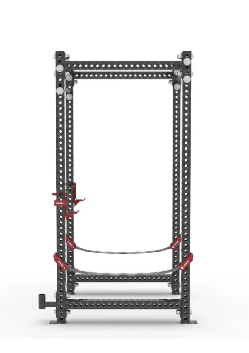 Customize multi cross fitness single power rack for weight lifting strength training