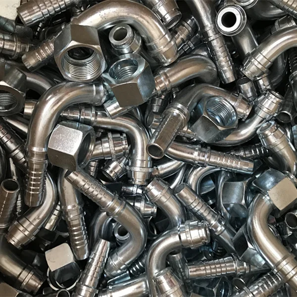 Hebei Manufacturer 1020 Steel SAE 100R1 AT/1SN Hose Hydraulic Ferrule Hose Fittings