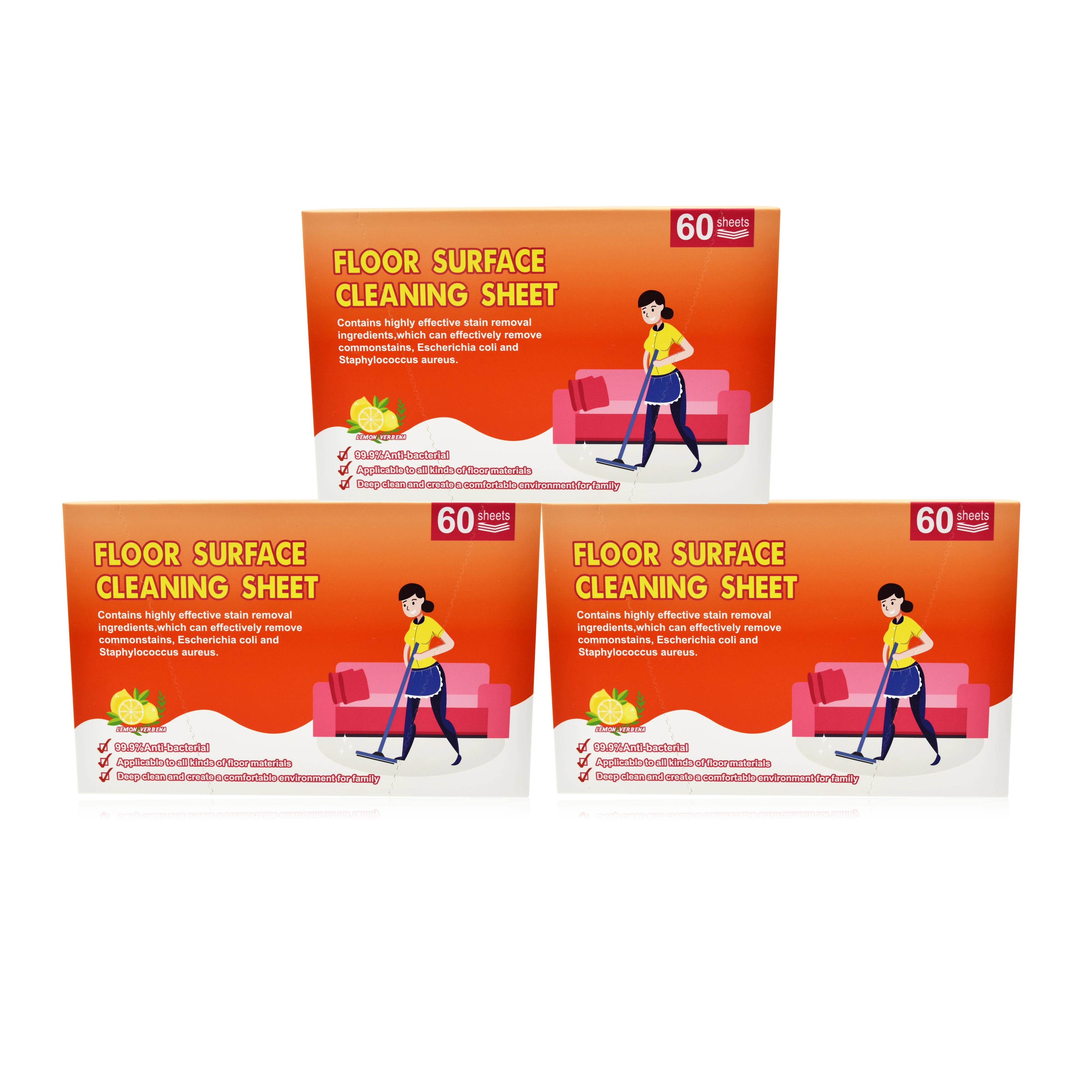 hot selling eco-friendly  wood tile and ceramic tile floor cleaning sheets, floor cleaning sheet