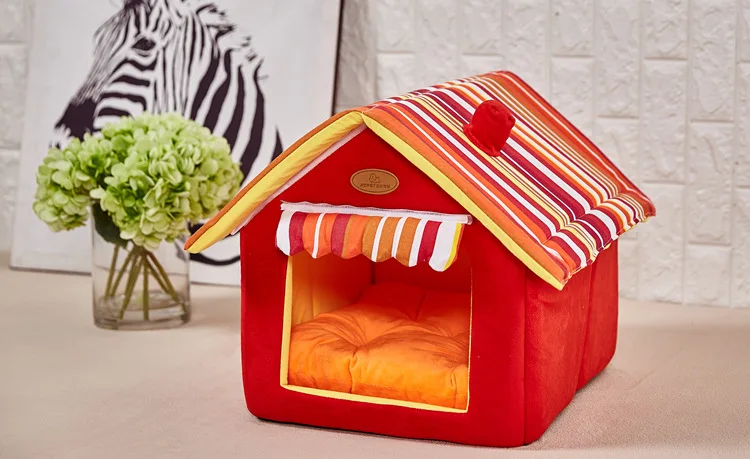
Wholesale factory direct indoor Soft comfortable removeable warming pet dog cat house 