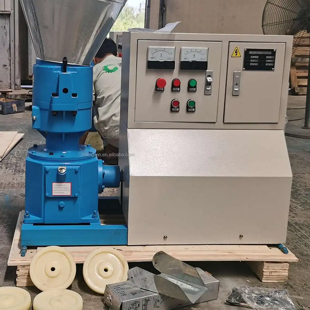 Factory Wholesale Model 125 150  For Small Farm Home Use Animal Feed Pellet Machine Press Pellets Machinery