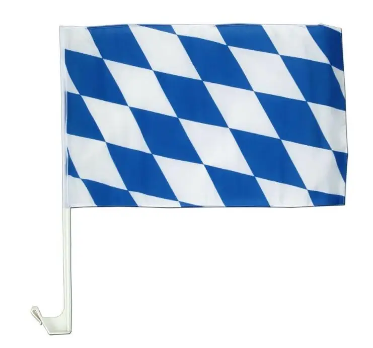 
 Хорошая цена завод продает пустые белые синие Квадратные окна автомобиля флаги  