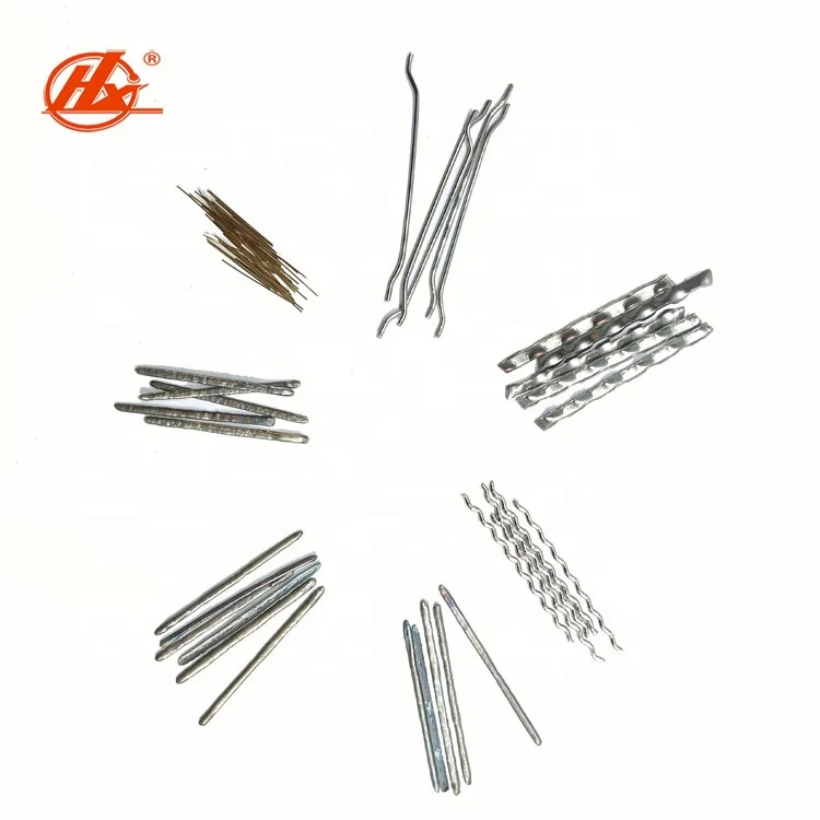 Corrugated Segment Refractory Stainless Steel Fibers 304ss for Concrete