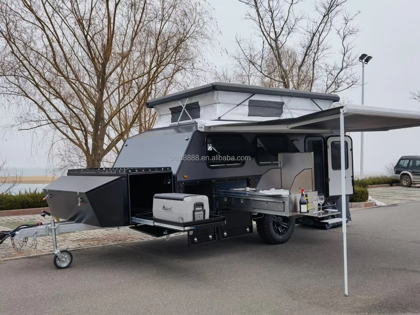 Hot sale Pop up trailer off road camper trailers/caravan camping australian standards with independent suspension
