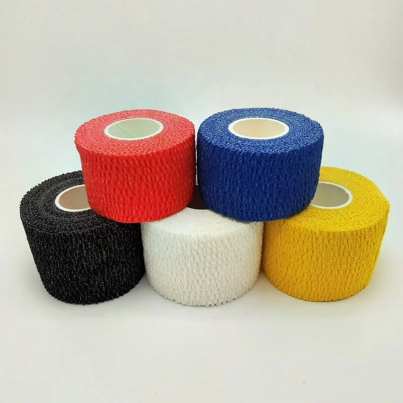 Elastic Adhesive Cotton 2 Inches Athletic Lifting EAB Hook Grip Weightlifting Thumb Tape