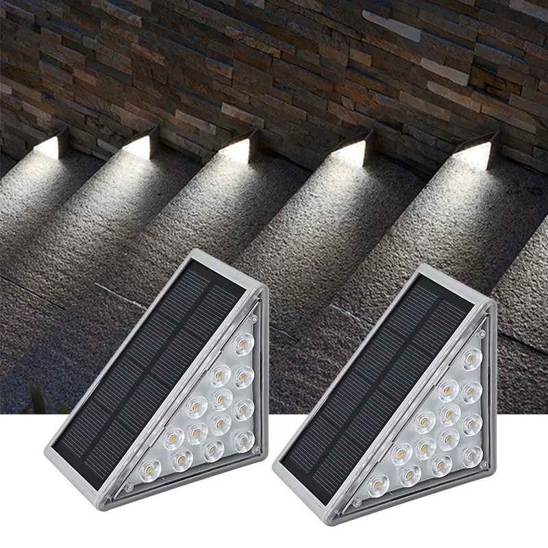 Outdoor waterproof solar induction light illumination corridor courtyard wall lamp