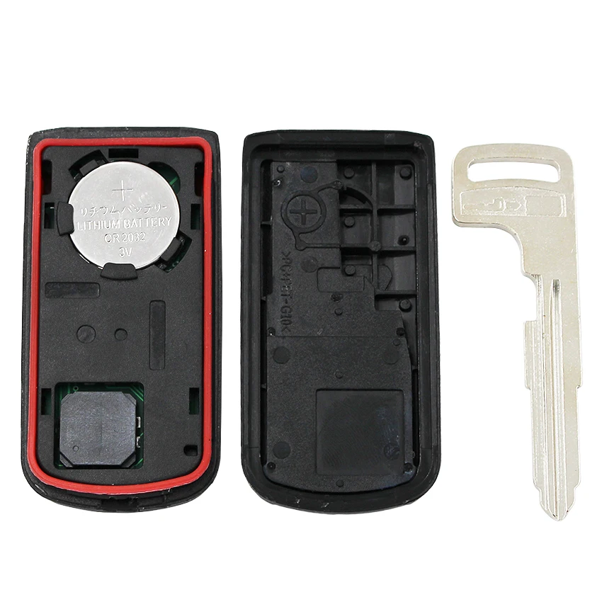 2 Button Remote Key FSK 433Mhz ID46 PCF7952 Chip for Mitsubishi ASX Outlander With Emergency Insert Key Blade G8D-644M-KEY-E