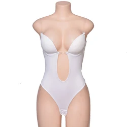 New Arrival Seamless Thong Bodysuit Women With Push Up Bra Invisible Backless Under Dress Bridal Shapewear