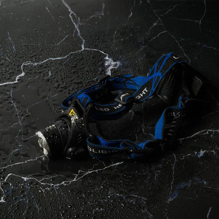 High Power 1000lumens 10W T6  Led Headlamp Zoom Adjustable USB Recharge Powerful Led Headlights 18650 Battery