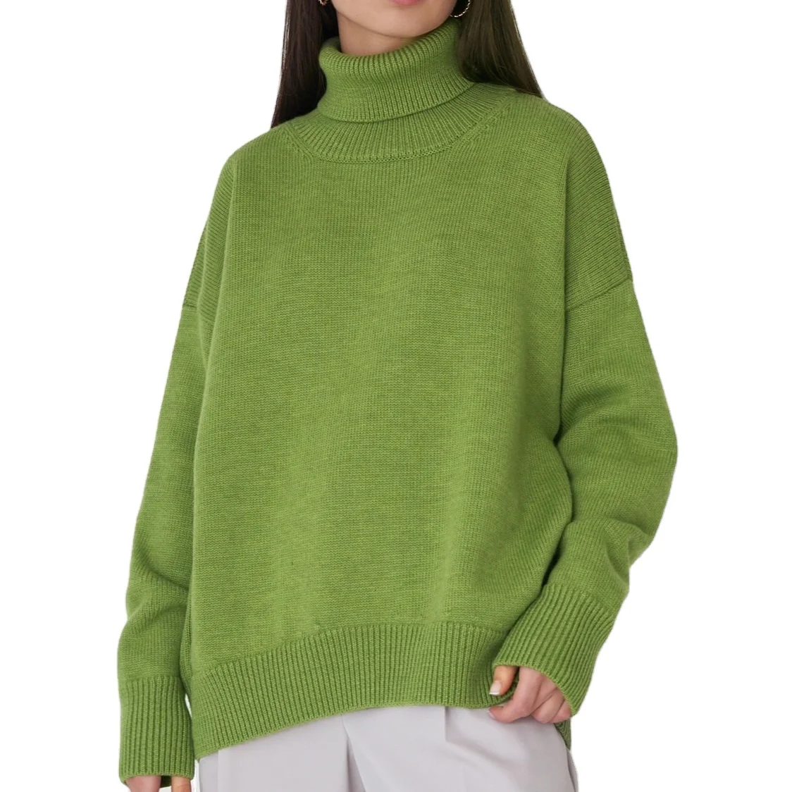 Женский Повседневный Кардиган в черно-белую клетку Свободный кардиган с полосками