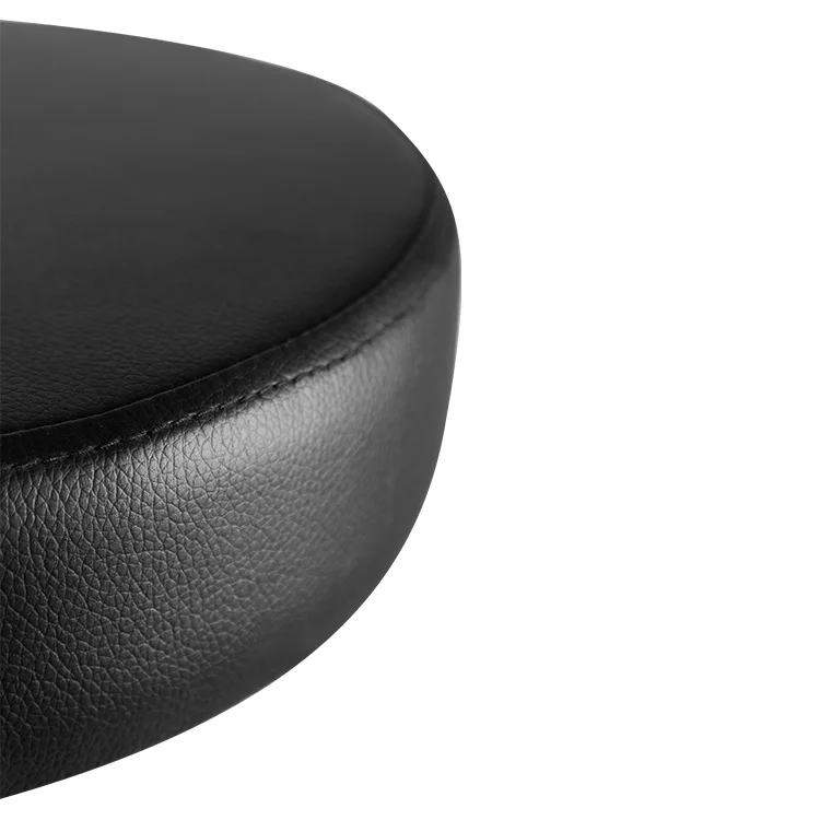 TN-DRU-19G Wholesale Metal black drum chair with thickness cotton cushion throne drum stool For Drum Seat