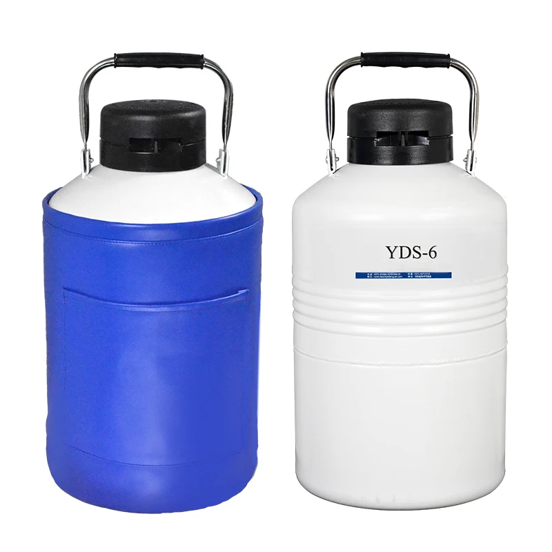 Contenedor nitrogeno блеск YDS-6 искусственного 6L бак для хранения