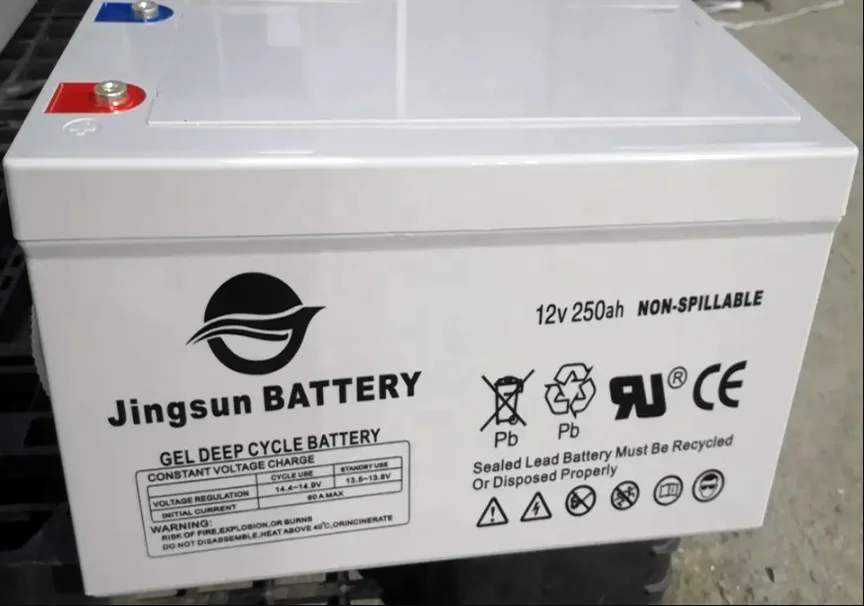 The Jingsun factory direct supply best lead-acid battery 12V250AH