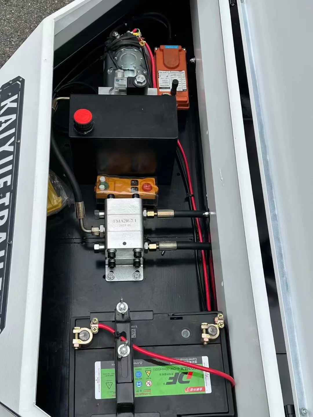 Off-Road Four-Wheel ATV Dump Trailer Steel Motor 4-Wheeler Quad Bike for Farm and Ranch Use for Outdoor Adventure