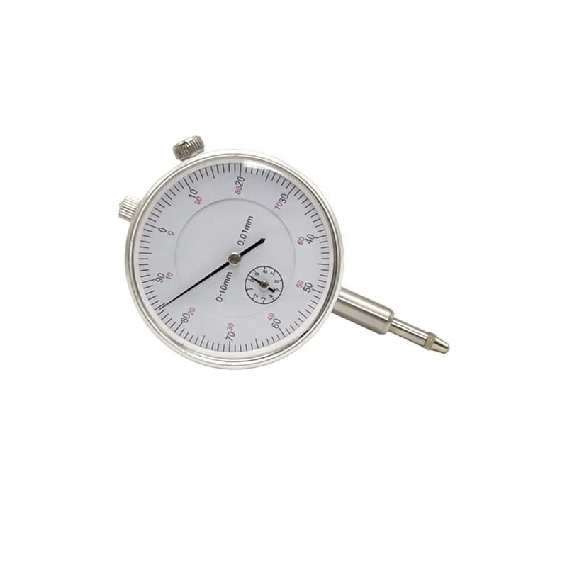 Hot sales Dial Indicator Gauge 0-10mm Meter Precise 0.01 Resolution Concentricity Test for Analysis Instruments
