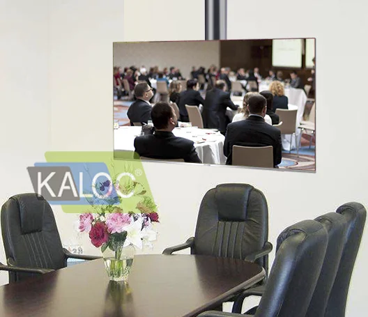 Conference System Hanging Shelf Adjustable Ceiling TV Holder Bracket for 32 to 70 inch up to 68.2kg