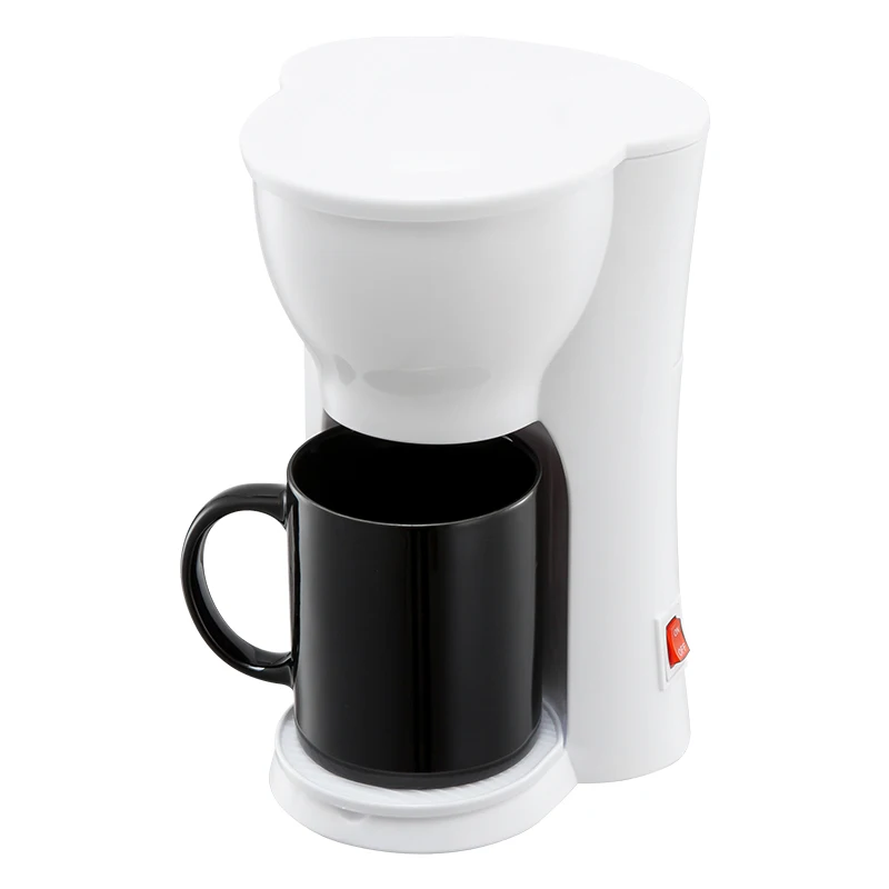 Portable traveling used mini coffee maker with cup automatic drip coffee makers
