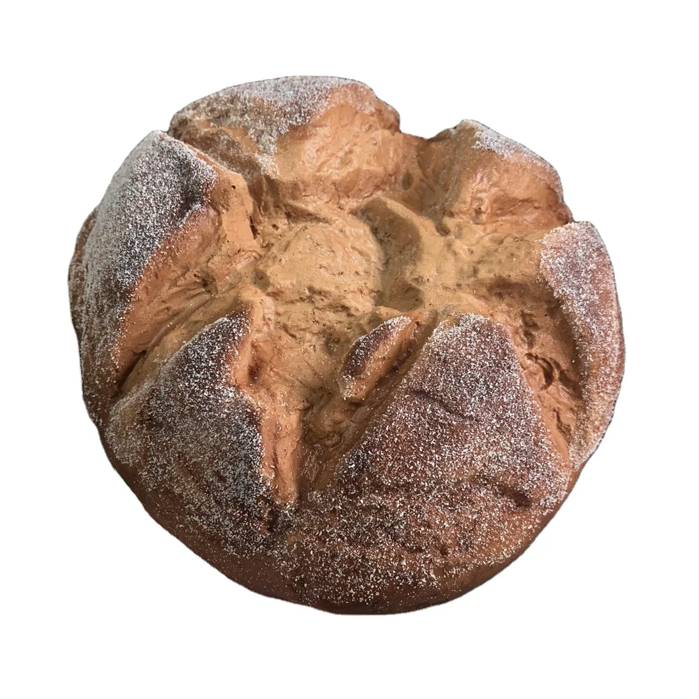Chocolate Whole Wheat Bread Sprinkle Coconut Milk Crack Soft Elastic Bread Educational Display Props Party Dressing Food Modle