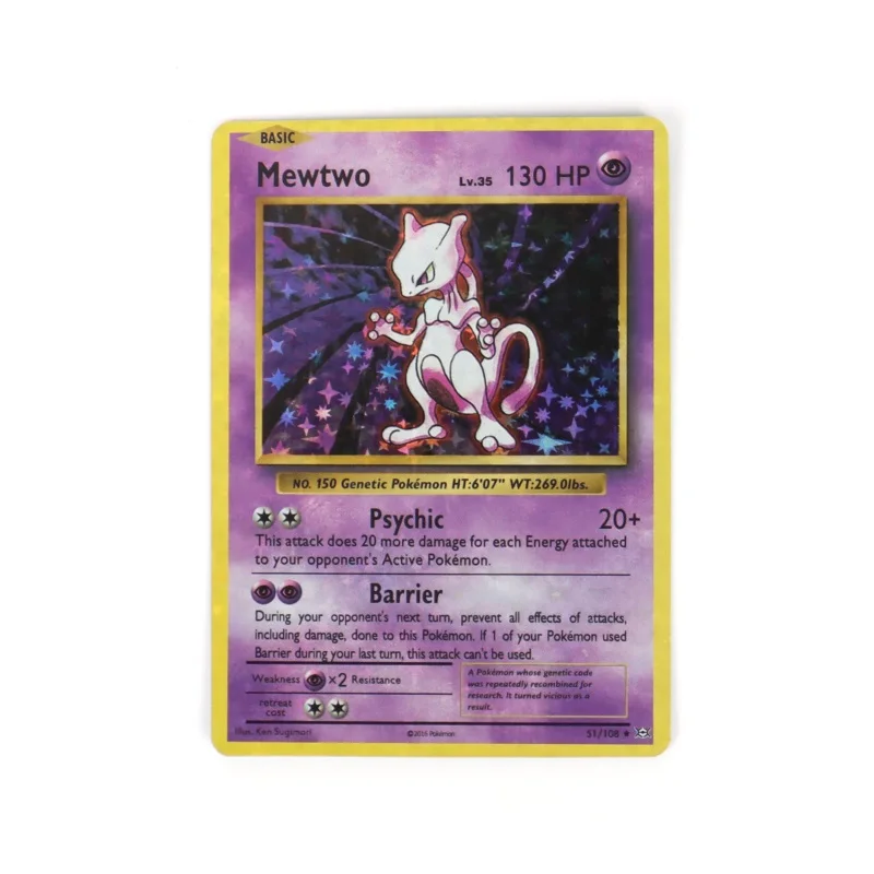 Английская открытка Poke-mon 1996 год блестящая шаризард Pika Mewtwo торговая карта детская игрушка