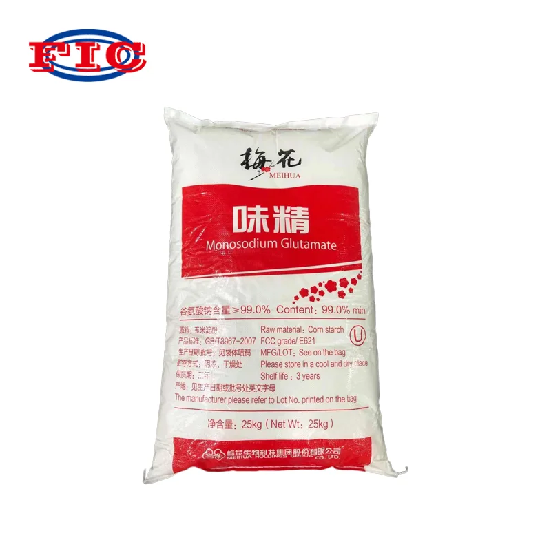 Monosodium Glutamate MSG 99% Fufeng Meihua Brand Best Quality 25kg Good Price