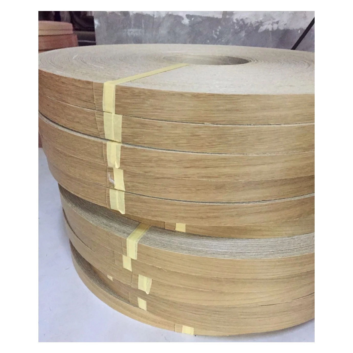0.50mm Thickness Natural Veneer Edge Banding