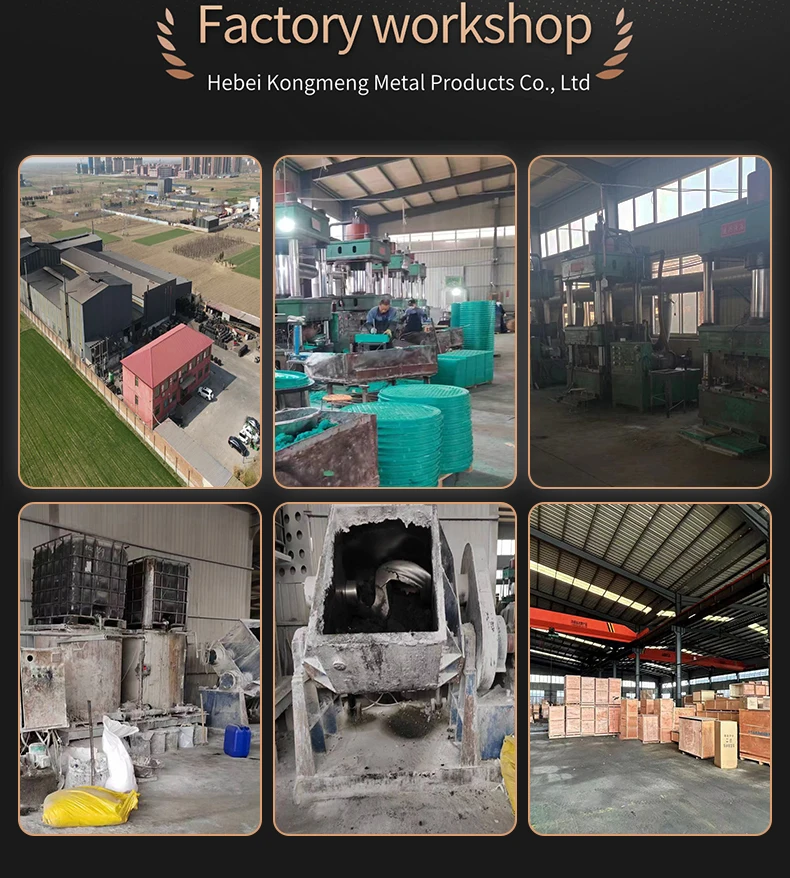 Квадратная крышка люка en124 a15 frp отлитая из песка